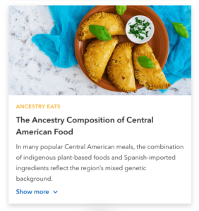 Central American Food