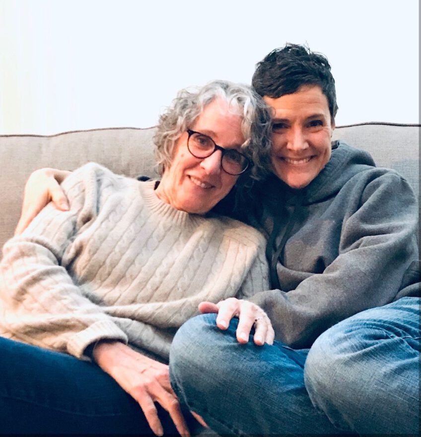 Megan and her birth mom Mary.